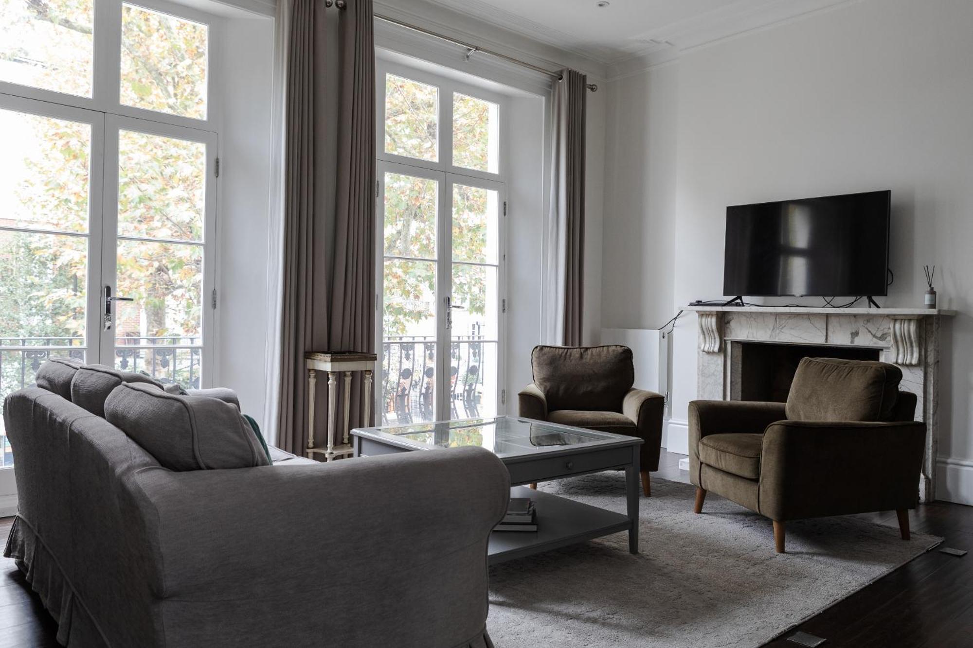 Number 53 - Stunning Maisonette With Parking In Kensington & Chelsea 伦敦 外观 照片